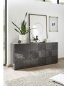 Buffet 3 portes MIREL anthracite 181 cm