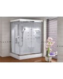 Cabine de douche LIVANE SYSTEM-1 en 90 x 100 cm