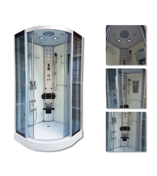 Cabine de douche POSEIDON II 90x90x215 cm