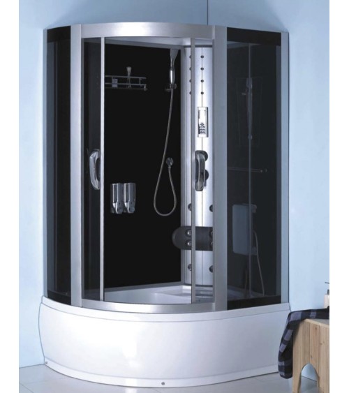 Cabine de douche hydromassante 120cm - Édena