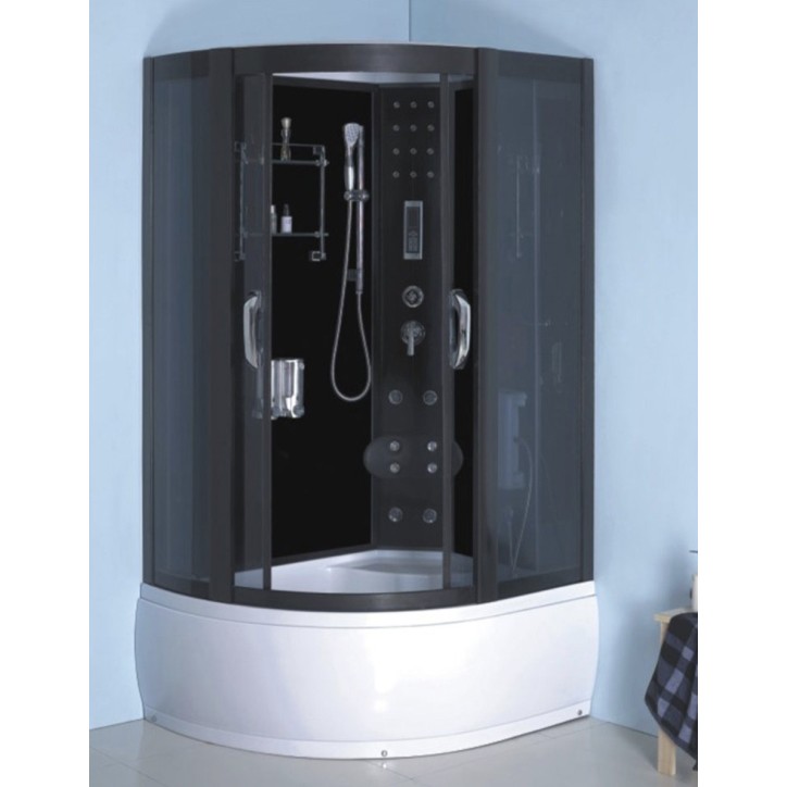 Cabine de douche hydromassante 120cm - Brumeo