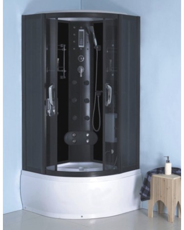 Cabine de douche hydromassante 100cm - Bulleo