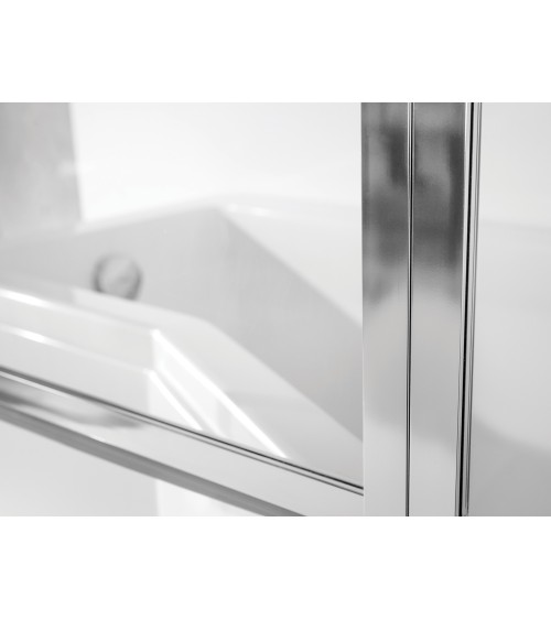 Pare baignoire CATRIX II - 2 volets 80,5x140 cm