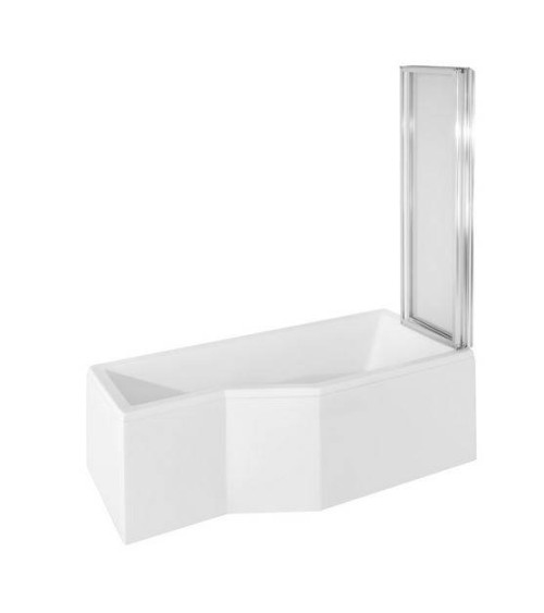 Pare baignoire CATRIX II - 3 volets 140x130cm