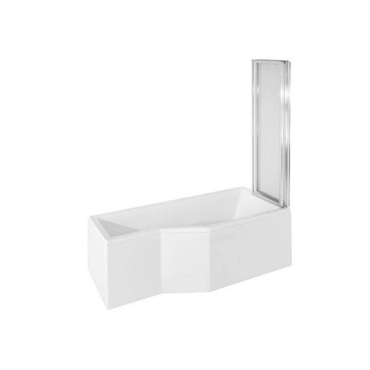 Pare baignoire CATRIX II - 3 volets 140x130cm