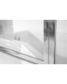 Pare baignoire CATRIX II - 3 volets 140x130cm