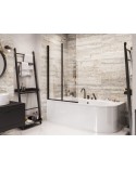 Pare baignoire PRIME- 2 volets 90 x 140 cm
