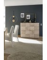 Buffet haut MIREL 2 portes en chêne 121 cm
