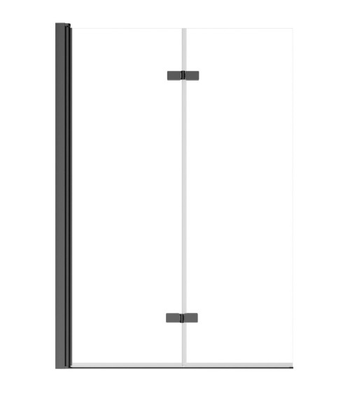 Pare-baignoire Lumix Gun Metal 100x145cm