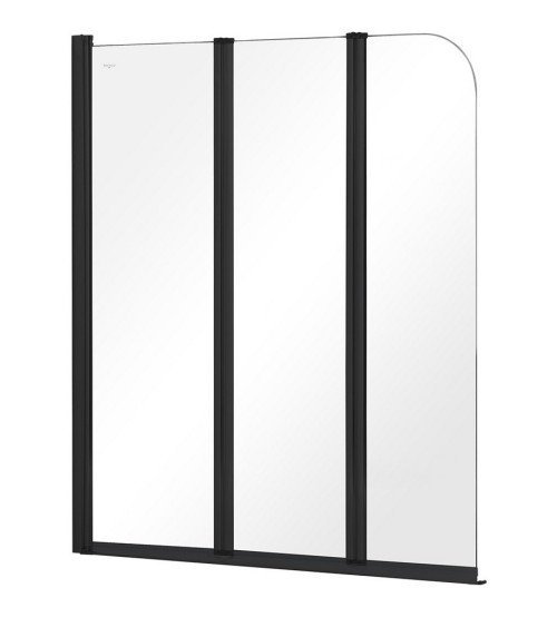 Pare-baignoire Prime Black 3 120x140cm