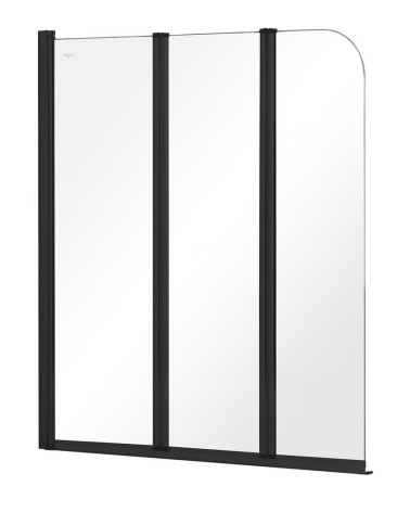 Pare-baignoire Prime Black 3 120x140cm