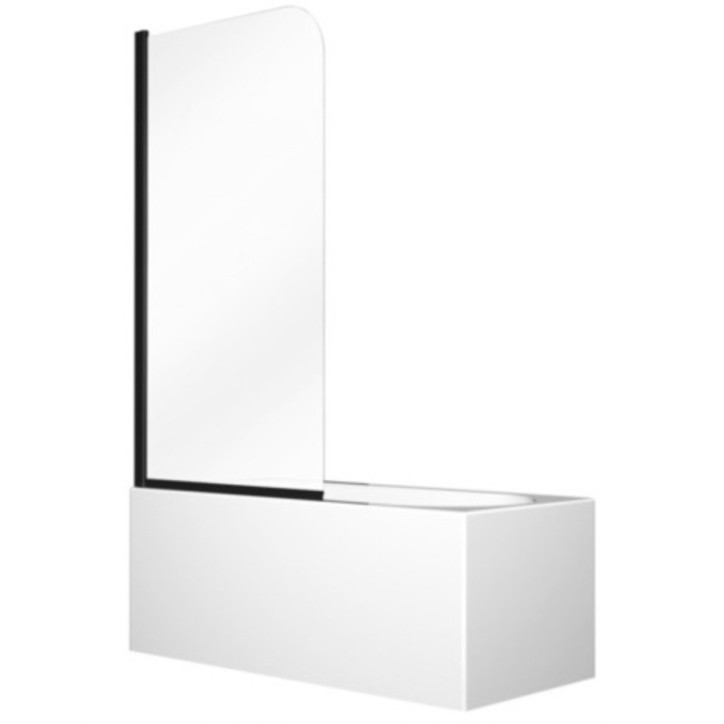 Pare-baignoire Prime Black 1 70x140cm