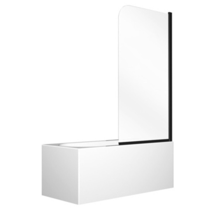 Pare-baignoire Prime Black 1 70x140cm