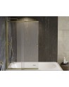 Pare-baignoire Easy Slide Gold 100*150H