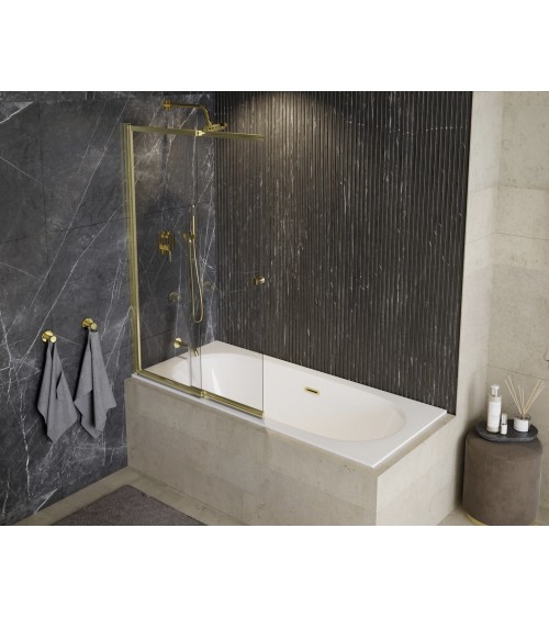 Pare-baignoire Easy Slide Gold 100*150H