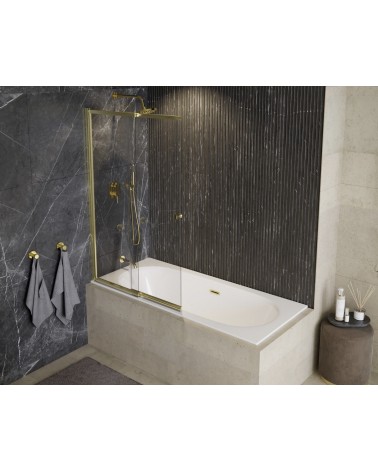 Pare-baignoire Easy Slide Gold 100*150H