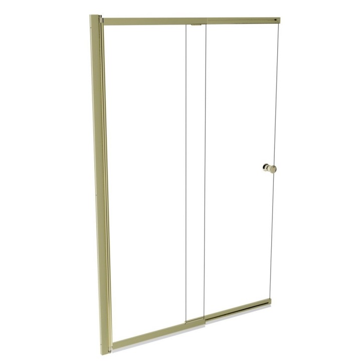 Pare-baignoire Easy Slide Gold 100*150H