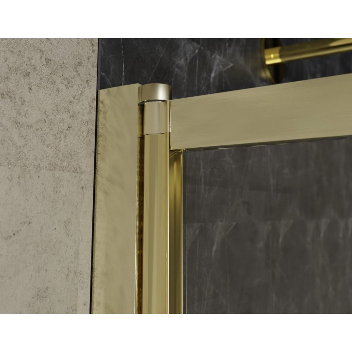 Pare-baignoire Easy Slide Gold 100*150H