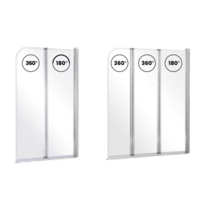 Pare-baignoire Prime 2 90x140cm