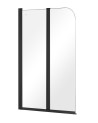 Pare-baignoire Prime black 2 90x140cm