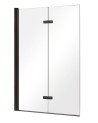 Pare-baignoire Lumix Black 100x145cm