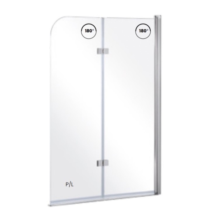 Pare-baignoire Avigo 100x145cm