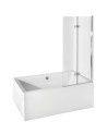 Pare-baignoire Prestigio 80x150cm