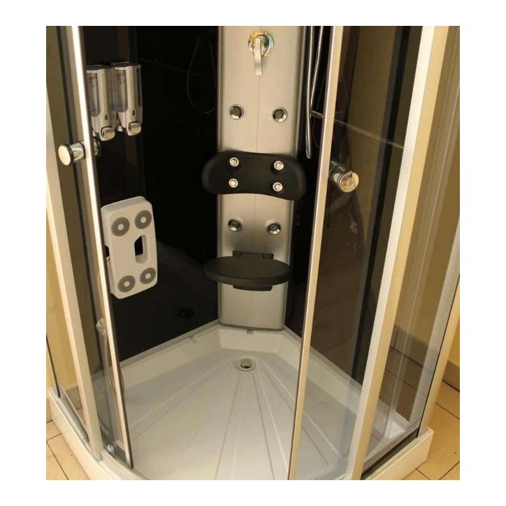 Cabine de Douche Hammam KORONA II, 90*90*215cm Cabine de Douche Hammam KORONA II, 90*90*215cm