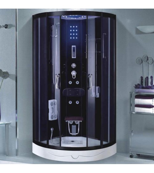 Cabine de douche hammam 90x90x215cm - Mader