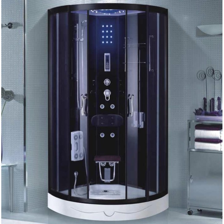 Cabine de douche hammam 90x90x215cm - Mader