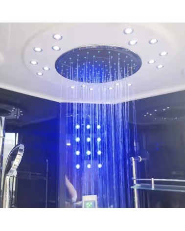 Cabine de douche hammam 90x90x215cm - Mader