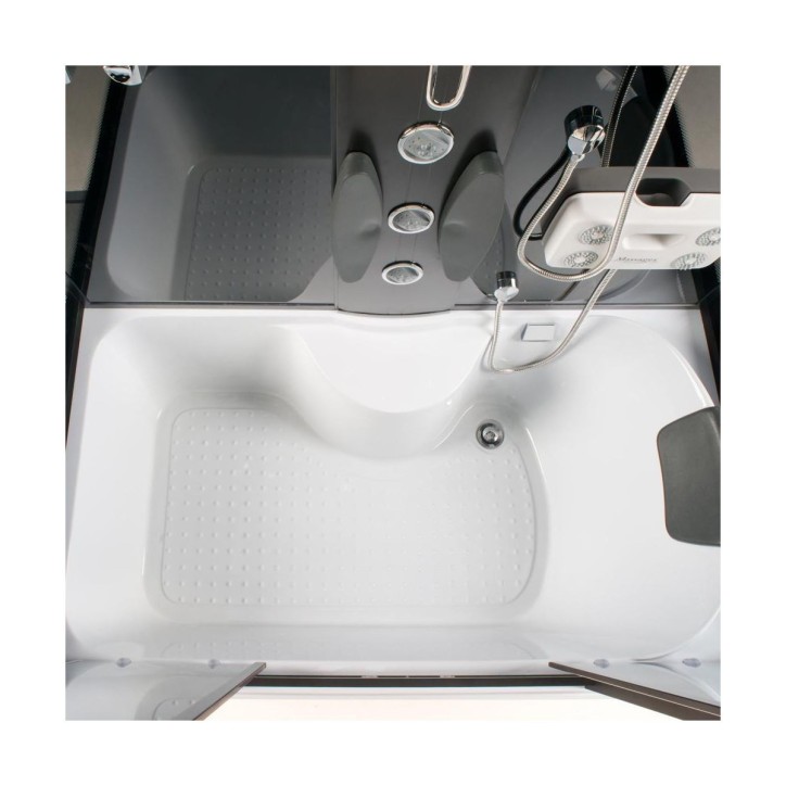 Combiné baignoire-douche TAVOLA 151x86x215 cm