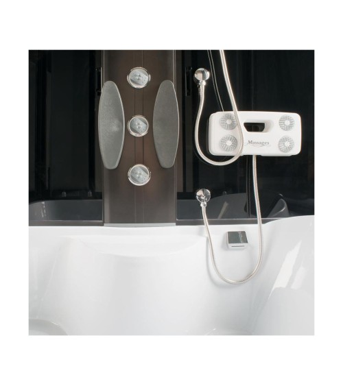 Combiné baignoire-douche TAVOLA 151x86x215 cm