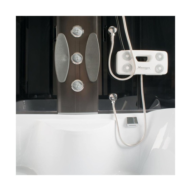 Combiné baignoire-douche TAVOLA 151x86x215 cm