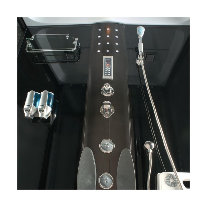 Combiné baignoire-douche TAVOLA 151x86x215 cm