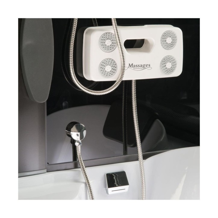 Combiné baignoire-douche TAVOLA 151x86x215 cm