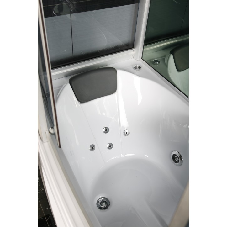 Combiné baignoire-douche SARA hammam et balnéo 145x85x220 cm