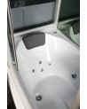 Combiné baignoire-douche SARA hammam et balnéo 145x85x220 cm