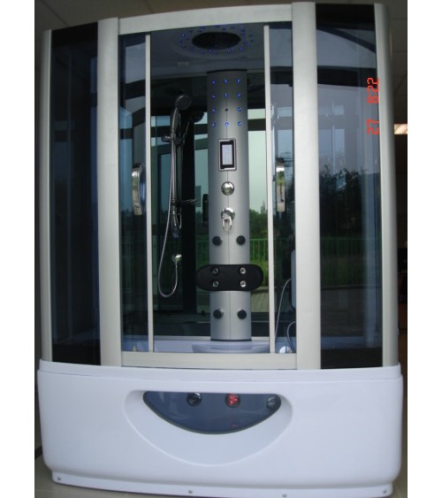 Combiné baignoire-douche SARA hammam et balnéo 145x85x220 cm