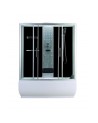 Combiné baignoire-douche SERRA II 85x150x223 cm NOIR