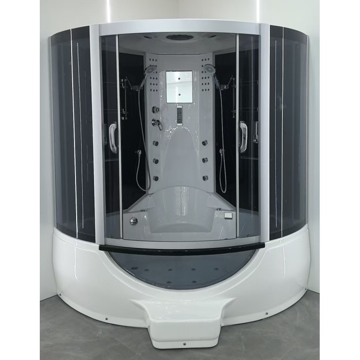 Combiné Baignoire Douche balnéo FLURY 155*155*220 cm