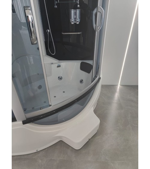 Combiné Baignoire Douche balnéo FLURY 155*155*220 cm