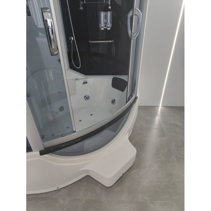 Combiné Baignoire Douche balnéo FLURY 155*155*220 cm