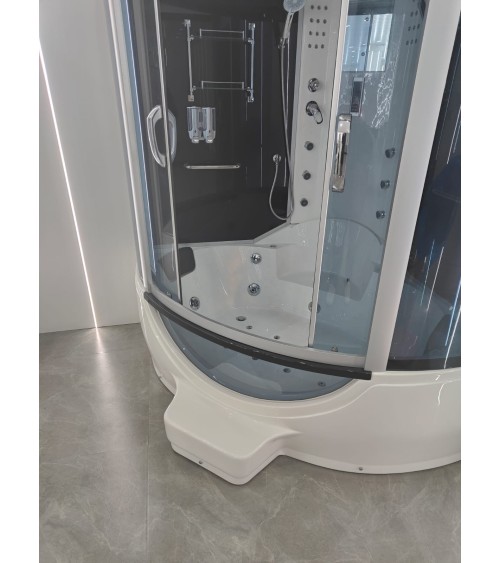 Combiné Baignoire Douche balnéo FLURY 155*155*220 cm