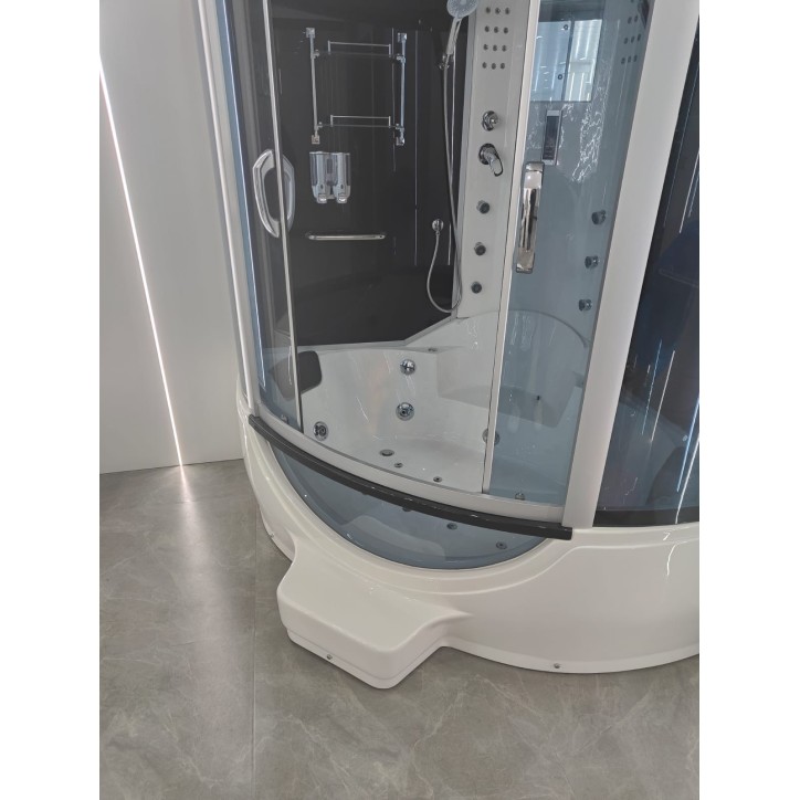 Combiné Baignoire Douche balnéo FLURY 155*155*220 cm