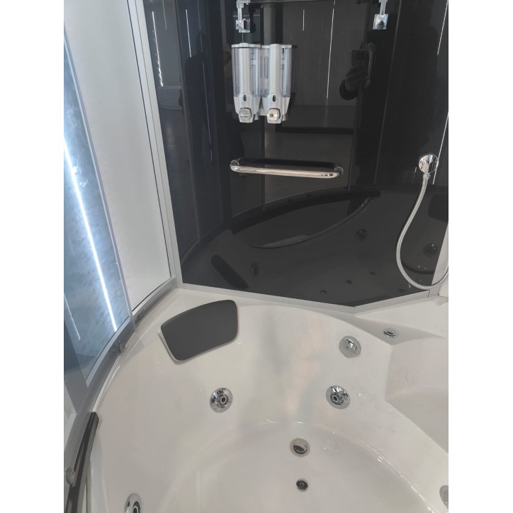 Combiné Baignoire Douche balnéo FLURY 155*155*220 cm