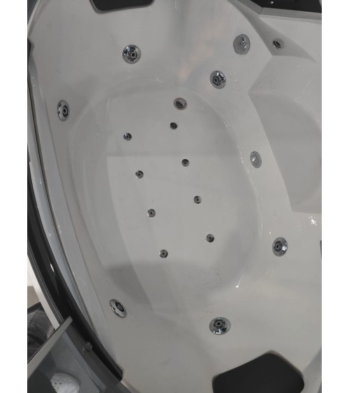 Combiné Baignoire Douche balnéo FLURY 155*155*220 cm