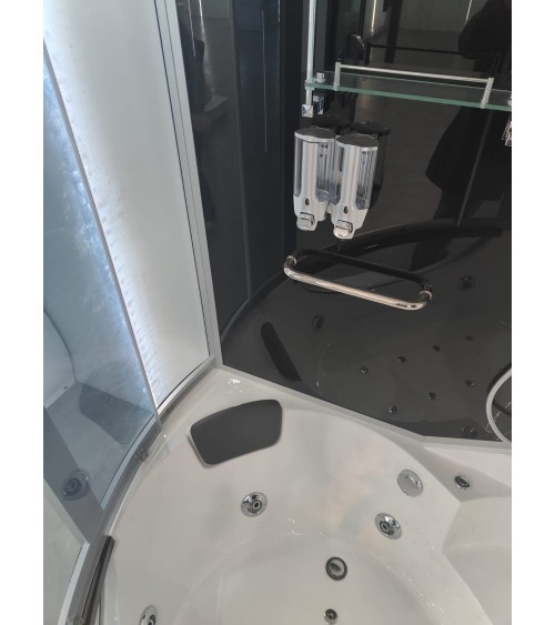 Combiné Baignoire Douche balnéo FLURY 155*155*220 cm