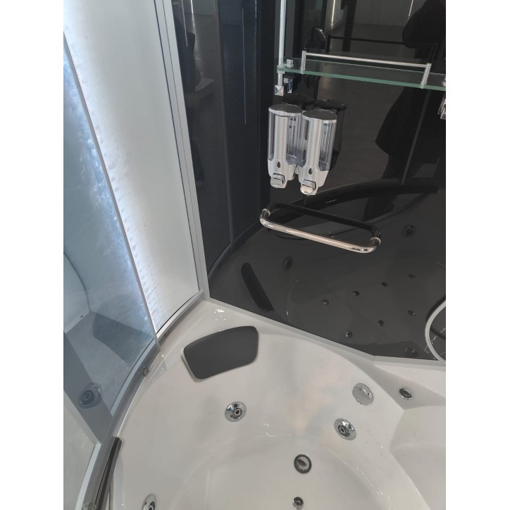 Combiné Baignoire Douche balnéo FLURY 155*155*220 cm