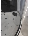 Combiné Baignoire Douche balnéo FLURY 155*155*220 cm